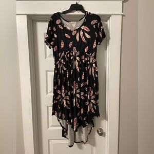 Riah fashion high low dress XL